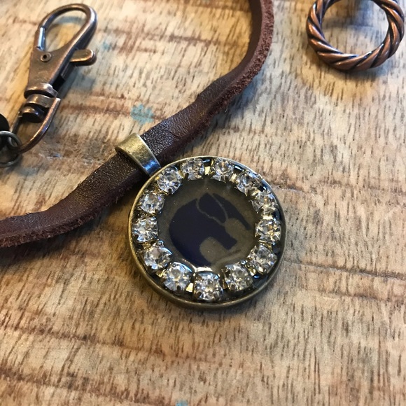 CONVERTIBLE Boho Elephant Necklace/Wrap Bracelet - Picture 5 of 7